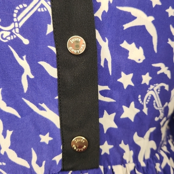 Juicy Couture silk mini dress - Picture 7 of 12